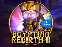 Egyptian Rebirth 2 10 Lines game cover